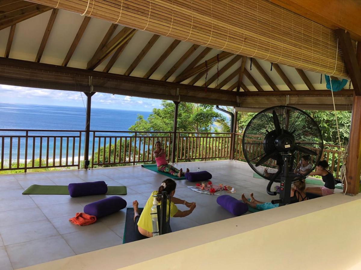 Paradise Chalets Yoga & Wellness Takamaka Bagian luar foto