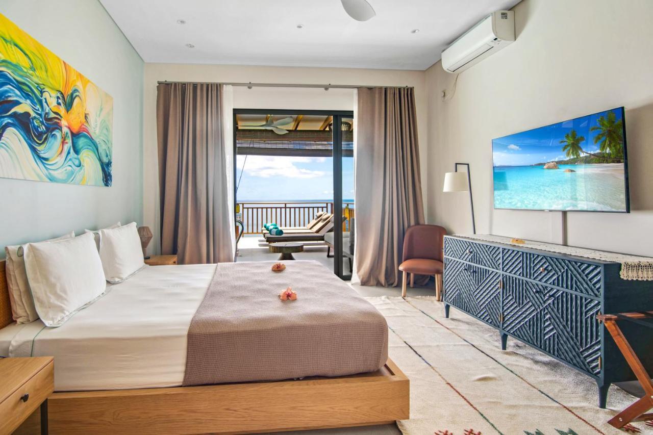 Paradise Chalets Yoga & Wellness Takamaka Bagian luar foto