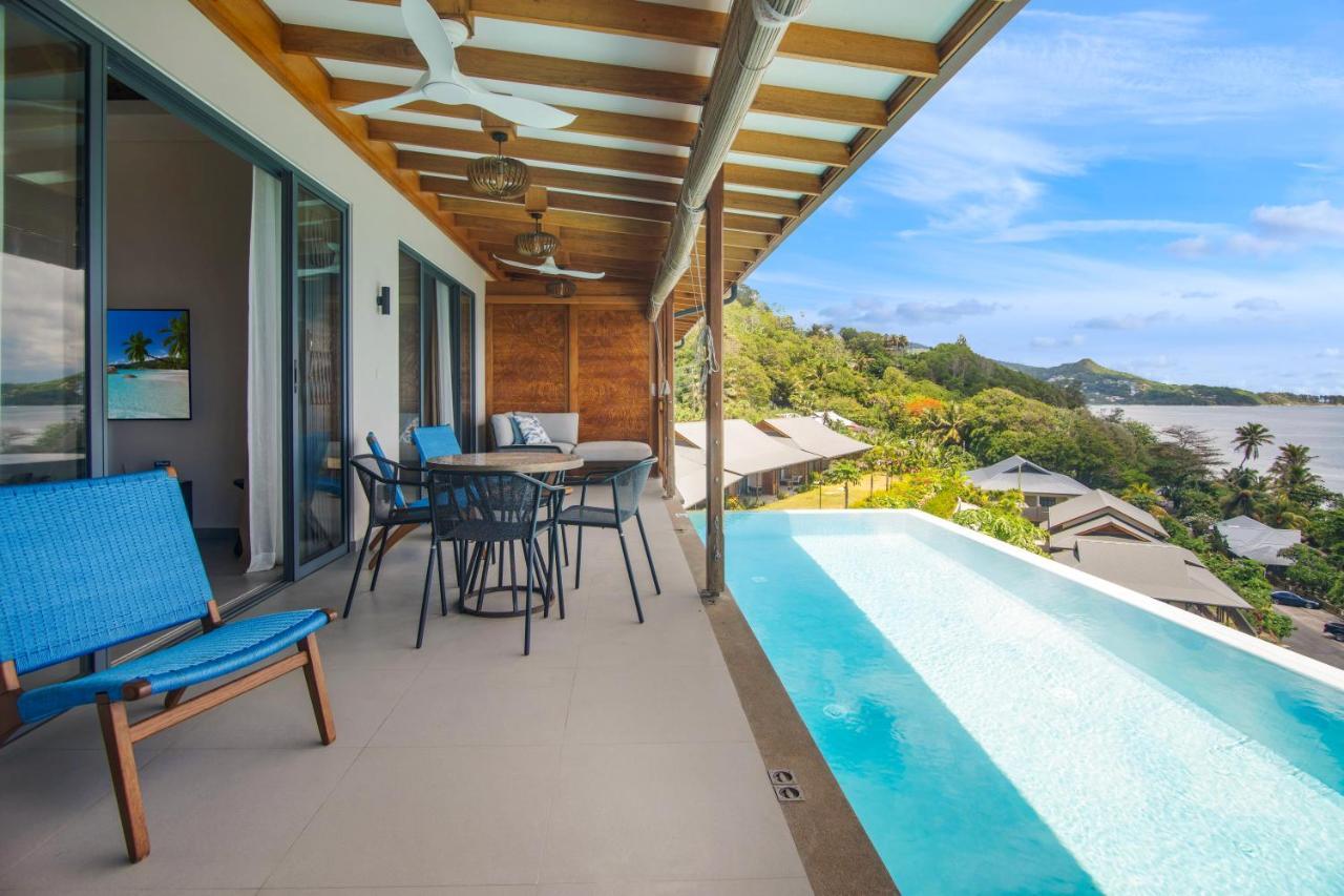 Paradise Chalets Yoga & Wellness Takamaka Bagian luar foto
