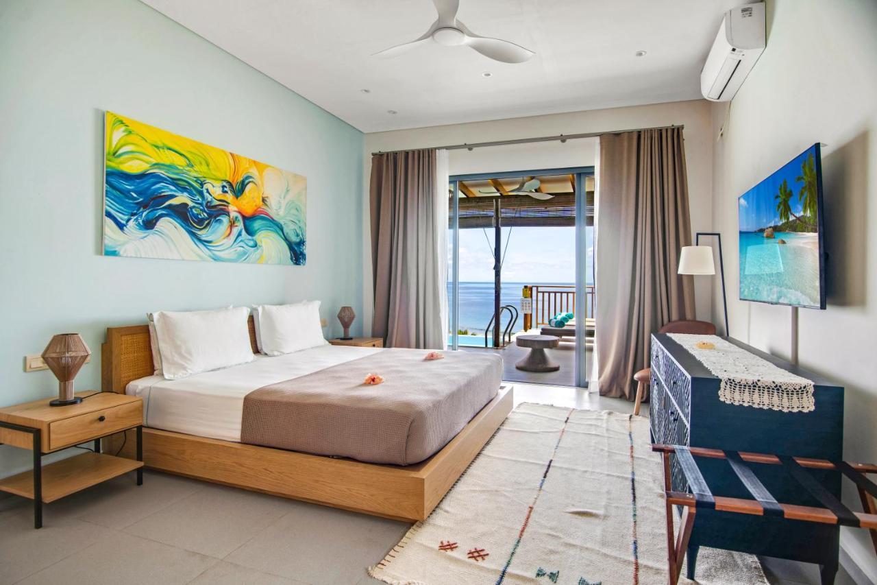 Paradise Chalets Yoga & Wellness Takamaka Bagian luar foto